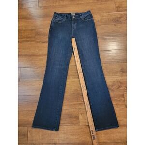 Coldwater Creek Women's Straight Leg Denim Size 4 Bootcut 2% Spandex 98% Cotton